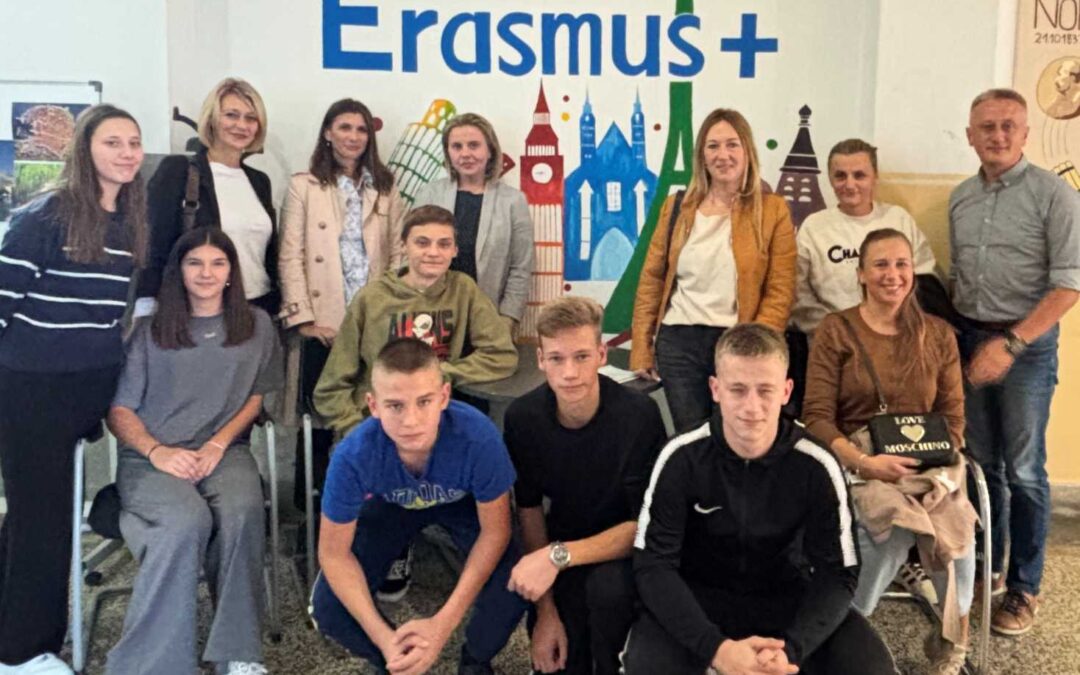 Erasmus + projekt u Gimnaziji i strukovnoj školi Bernardina Frankopana