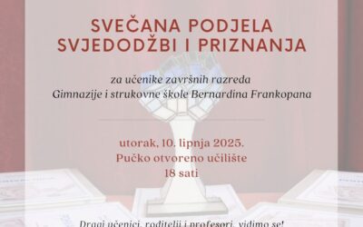 Svečana podjela svjedodžbi