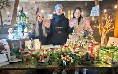 Učenička zadruga ponovno uspješna na Adventu u Ogulinu