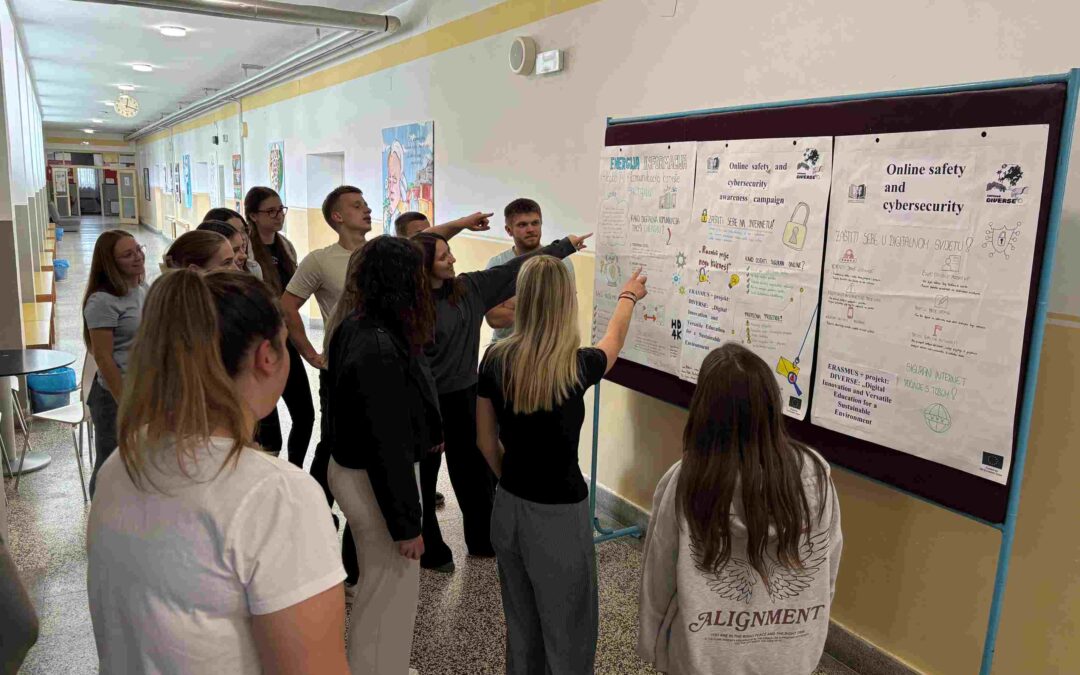 Učenici sudjelovali u kampanji „Online Safety & Cybersecurity Awareness“ u sklopu projekta DIVERSE