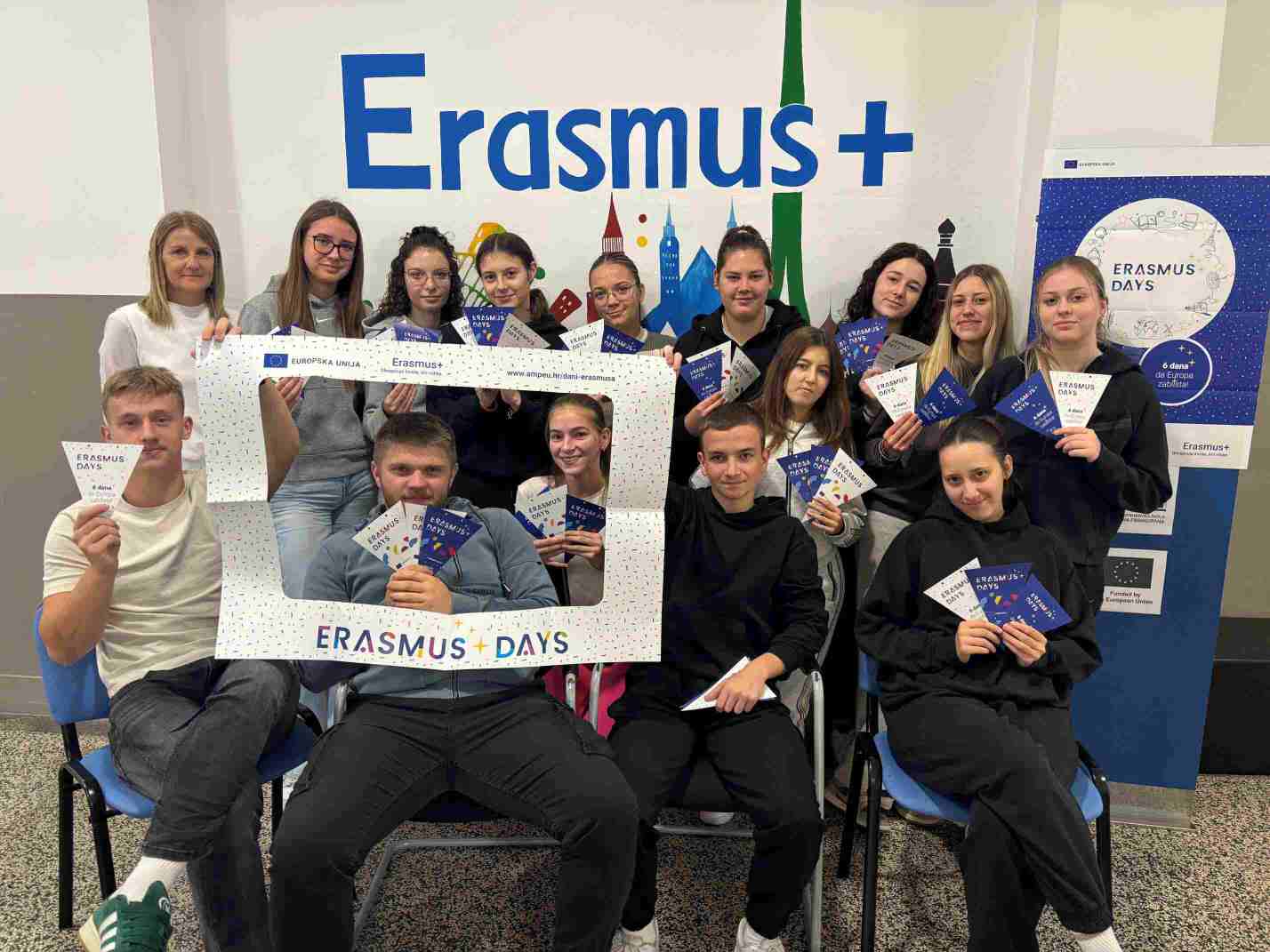 Erasmus dani u Gimnaziji i strukovnoj školi Bernardina Frankopana u Ogulinu